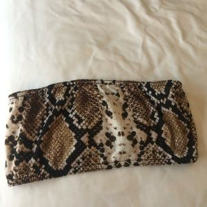 Snake bandeau